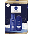 Nivea Feel Good pflegende Körperlotion 250 ml + Duschgel 250 ml, Kosmetikset für Frauen