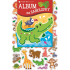 Stickeralbum mit Hologrammtieren 16 x 29 cm + 40 Aufkleber