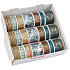 Ditipo Ribbon Winterweiß mit Nadeln, Zapfen 2 mx 40 mm