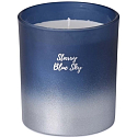 Emocio Starry Blue Sky - Duftkerze Sternenhimmel Blau Glas mit Metalldeckel 80 x 90 mm