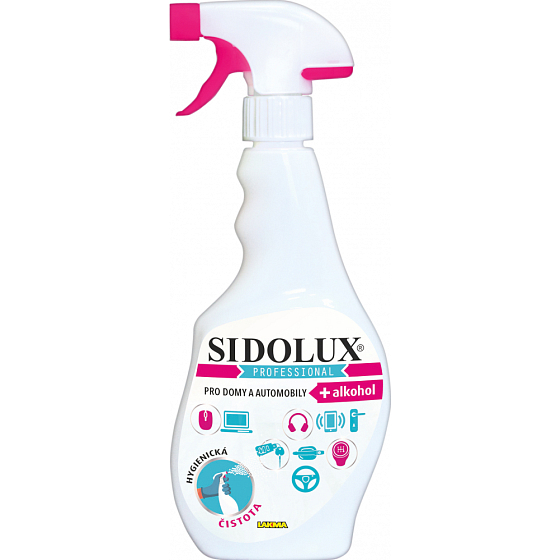 Sidolux Professionelle hygienische Sauberkeit für Häuser und Autos sprühen 500 ml