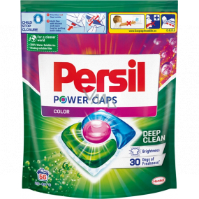 Persil Power Caps Farbkapseln zum Waschen von Buntwäsche 56 Dosen