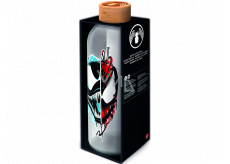 Degen Merch Marvel Venom 1030 ml lizenzierte Glasflasche