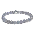 Tansanit-Armband elastisch Naturstein, Kugel 6 mm / 16 - 17 cm