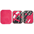 Dup Manicure Eleonora Leder 6-teiliges Set Himbeere mit Wildlederoptik 230401-599