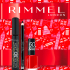 Rimmel London Extra 3D Lash Mascara 003 Extreme Black 8 ml + Soft Kohl Kajal Eye Pencil 061 1,5 g + 60 Seconds Super Shine Nail Polish 315 Queen Of Tarts 8 ml, Kosmetikset für Frauen