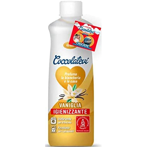 Coccolatevi Vaniglia konzentrierte Parfüm für Waschmaschine mit Desinfektionsmittel 48 Dosen 300 ml