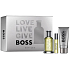 Hugo Boss Boss Nr.6 Flaschen Eau de Toilette 100 ml + Duschgel 100 ml + Eau de Toilette 10 ml Miniatur, Geschenkset für Männer