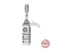 Sterling Silber 925 London Big Ben, Reise-Armband-Anhänger