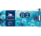 Harmony Premium Pure White Unparfümiertes weißes Toilettenpapier 17,5 m 3-lagig 10 Stück