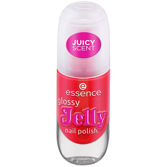 Essence Glossy Jelly Nagellack mit Duft und Hochglanz 03 Sugar High 8 ml