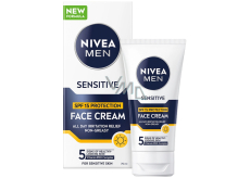 Nivea Men Sensitive OF15 schützende Hautcreme für Männer 75 ml