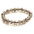 Azeztulite Kastanie Asai-Armband 10 - 11mm / 16 - 17 cm, Hochfrequenz-Energie