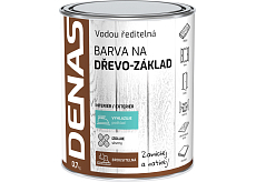 DENAS NA DŘEVO–ZÁKLAD Grundfarbe für Holz, weiß, 0,7 kg