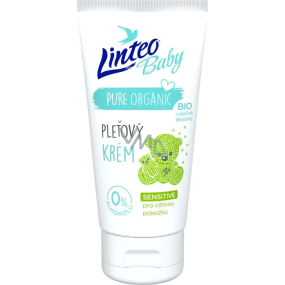 Linteo Baby pleťový Krém s Bio měsíčkem lékařským, 75 ml Linteo Baby pleťový Krém s Bio měsíčkem lékařským, 75 ml