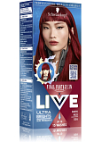 Schwarzkopf Live Ultra Brights semi-permanente Haarfarbe 026 Dunkelrot 50ml