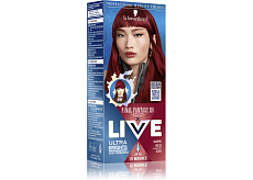 Schwarzkopf Live Ultra Brights semi-permanente Haarfarbe 026 Dunkelrot 50ml