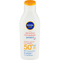 Nivea Sun Sensitive Immediate Protect Sonnenmilch OF50+, 200 ml
