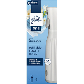 Glade ONE Lufterfrischer + Nachfüllung Pure Clean Linen 10ml