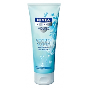 Nivea Control Shine Matt Emulsion für junge gemischte bis fettige Haut 75 ml