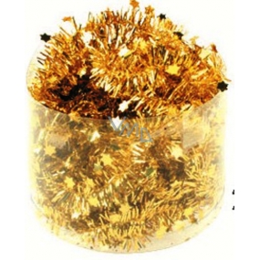 Goldkette mit Sternen in einer Schachtel von 600 cm