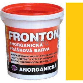 Fronton Anorganische Pulverfarbe Gelb für den Außen- und Innenbereich 800 g