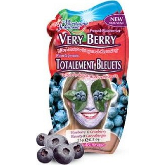 Montagne Jeunesse Gesichtsmaske mit Heidelbeeren und Preiselbeeren 15 g
