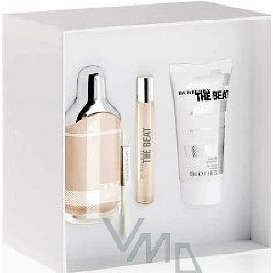 Burberry The Beat Eau de Parfum 50 ml + Bodylotion 50 ml + Eau de Parfum 7,5 ml, für Frauen Geschenkset