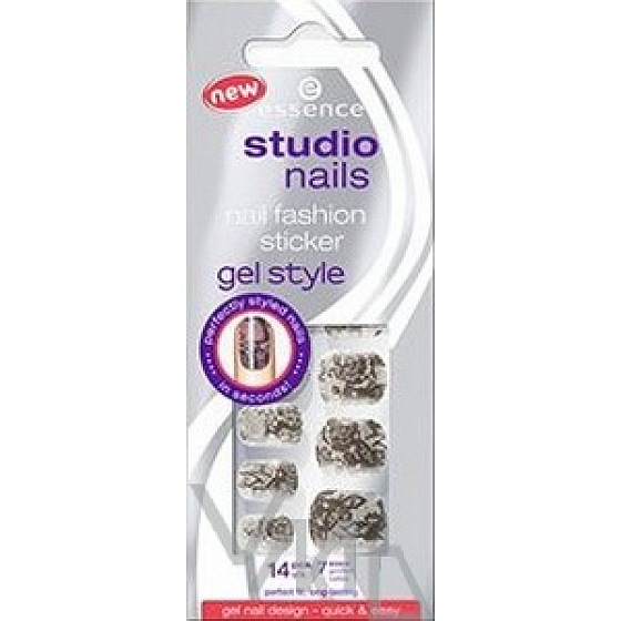 Essence Studio Nails 02 Ausverkauft In NY Gel Nagelaufkleber 14 Stück