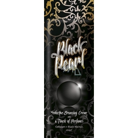 Soleo Black Pearl hoch feuchtigkeitsspendender Bronzer mit Kollagenduft ähnlich dem Armani Code Parfüm 15 ml für Solarium