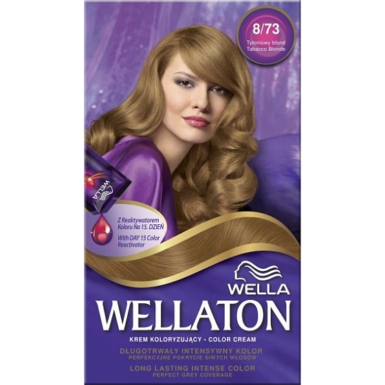 Wella Wellaton Creme Haarfarbe 8/73 Tabak blond