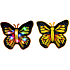 EP Line Butterfly leuchtendes Kissen 36 x 30 x 15 cm