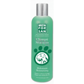 MenForSan Green Apple natürliches feuchtigkeitsspendendes Shampoo für Hunde 300 ml