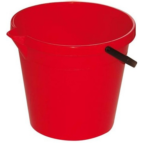 Clanax Plastikeimer mit Messgerät und Auslauf 12 l