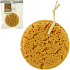 Elina Natur Body Bad Schwamm mit Kordel 12 x 12 x 5 cm