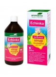 Aromatica Plantain Sirup Echinka für Kinder stärkt die oberen Atemwege und erleichtert das Husten 210 ml