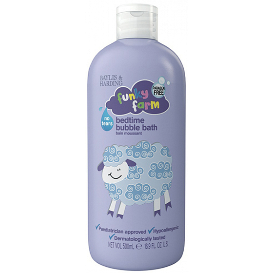 Baylis & Harding Kids Frightened Farm Gute Nacht Badeschaum für Kinder 500 ml
