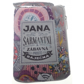 Albi Faltbare Reißverschlusstasche für eine Handtasche mit dem Namen Jana 42 x 41 x 11 cm