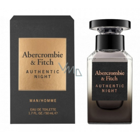 Abercrombie & Fitch Authentischer Nachtmensch Eau de Toilette für Männer 50 ml