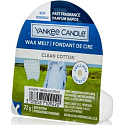 Yankee Candle Clean Cotton - Duftwachs Saubere Baumwolle für Aromalampen 22 g