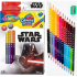 Colorino Dreikant-Buntstifte Star Wars beidseitig 24 Farben