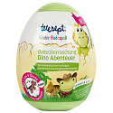 Tetesept Dinosaurs funkelnder Ball - Badeeier mit Dinosaurierfigur 140 g
