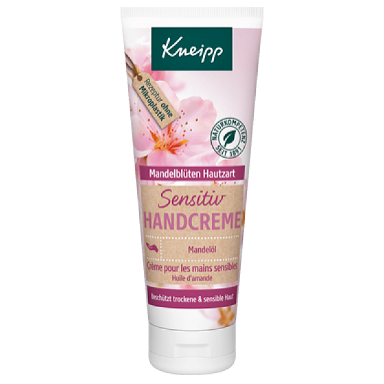 Kneipp Mandelblüten Handcreme für trockene und empfindliche Haut 75 ml