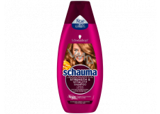Schauma Kraft & Vitalität Shampoo mit Mikronährstoffen und Biotin für feines bis kraftloses Haar 400 ml