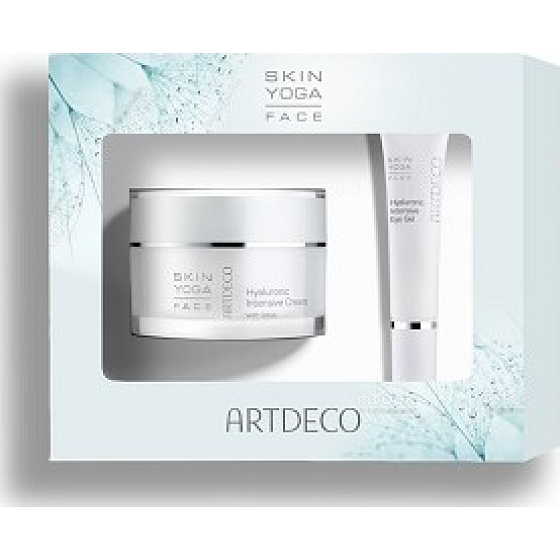 Artdeco Skin Yoga Hyaluronic Intensive Care Hautcreme 50 ml + Augengel, Kosmetikset für Frauen