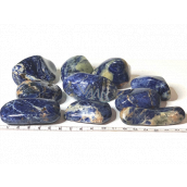 Sodalith Getrommelter Naturstein 40 - 100 g, 1 Stück, Steinkommunikation