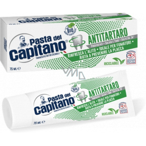 Pasta Del Capitano Antitartaro Zahnpasta gegen Zahnstein für Raucher 75 ml