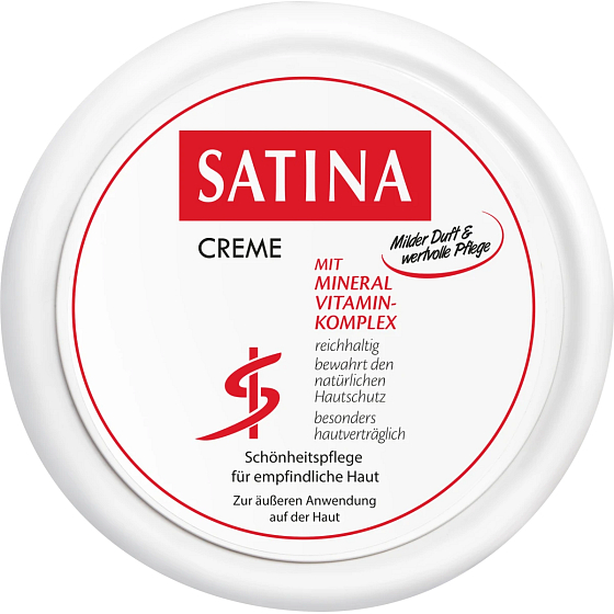 Satina Creme nährende Creme für empfindliche Haut 150 ml