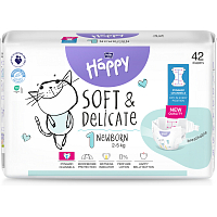 Bella Happy New Born 1 Kinder Windeln Einweg 2-5 kg 42 Stk