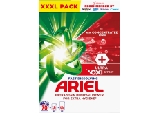 Ariel Ultra Oxi Effect Waschpulver für Fleckenentfernung und zusätzliche Hygiene 70 Dosen 3,85 kg